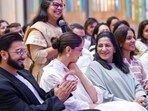 Deepika Padukone’s mother-in-law Anju Bhavnani also joined the couple at the event.