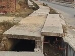 The drain in which the boy fell and died. (HT)