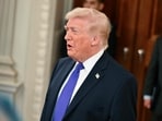 US President Donald Trump during a Working Breakfast with Governors at the White House in Washington, DC on February 20, 2026.
