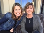 Nancy Guthrie, the 84-year-old mother of US journalist and television host Savannah Guthrie, who went missing from her home in Tucson, Arizona, poses with Savannah in an undated photograph. 