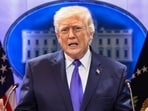 U.S. President Donald Trump gestures as he speaks during a press briefing at the White House, following the Supreme Court's ruling that Trump had exceeded his authority when he imposed tariffs, in Washington, D.C., U.S., January 20, 2026. REUTERS/Kevin Lamarque