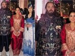 Radhika Merchant and Anant Ambani shine in ethnic elegance at a close friend's wedding. 