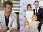 Eric Dane with his family 