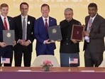 India and the US signed the declaration on Pax Silica on Friday on the sidelines of AI Summit in Delhi.