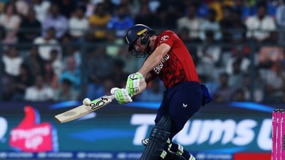 Jos Buttler in action during a match. (REUTERS)