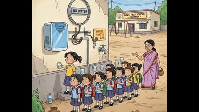 Haryana’s women and child development (department purchased 4,000 electric ultraviolet water purifiers for play schools without first ensuring that these institutions had basic infrastructure, such as water tanks and electricity connections.