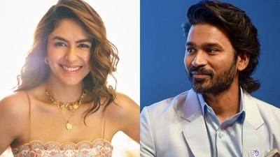 It has been rumoured that Mrunal Thakur and Dhanush are dating since he attended her film's premiere. It has been rumoured that Mrunal Thakur and Dhanush are dating since he attended her film's premiere.