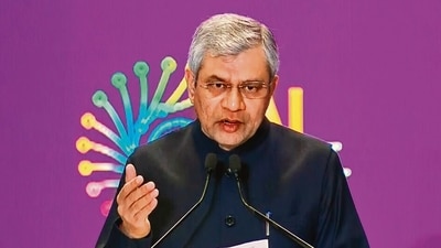 The pact, announced by IT minister Ashwini Vaishnaw at the AI Impact Summit in the capital, includes Google, OpenAI, Anthropic, Microsoft and Meta, alongside Indian firms Sarvam, BharatGen, Gnani and Soket AI. (DD News/ANI Video Grab) The pact, announced by IT minister Ashwini Vaishnaw at the AI Impact Summit in the capital, includes Google, OpenAI, Anthropic, Microsoft and Meta, alongside Indian firms Sarvam, BharatGen, Gnani and Soket AI. (DD News/ANI Video Grab)
