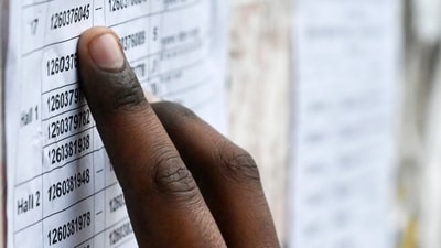 Eleven students of a school in Gurugram could not write their Class 10 board examinations because they failed to receive admit cards (Representative image by Sunil Ghosh/Hindustan Times ) Eleven students of a school in Gurugram could not write their Class 10 board examinations because they failed to receive admit cards (Representative image by Sunil Ghosh/Hindustan Times )
