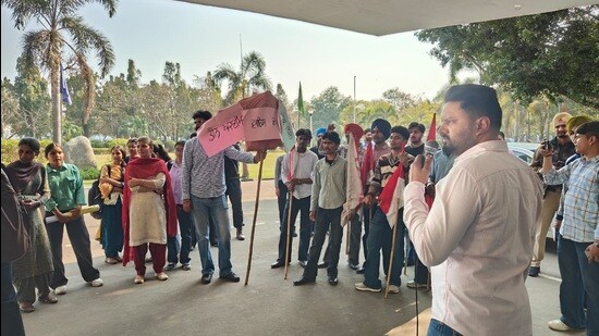Punjabi University, Patiala’s decision to restrict entry timings for girl students in hostels to 9 pm has sparked protests on the campus.