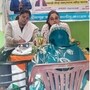 শিবিরে মহিলাদের সঙ্গে কথা মোহনা মুখোপাধ্যায় এবং তুলিকা অধিকারীর।