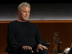Eric Dane with Brad Falchuk in an episode of, Famous Last Words. (Netflix via AP)