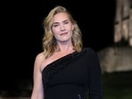 Actor Kate Winslet attends a premiere at Windsor Castle, Windsor, Britain.