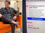 The Pakistani influencer Waqar Zaka who accused Meta of withholding his payment.