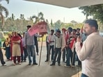Punjabi University, Patiala’s decision to restrict entry timings for girl students in hostels to 9 pm has sparked protests on the campus. Punjabi University, Patiala’s decision to restrict entry timings for girl students in hostels to 9 pm has sparked protests on the campus.