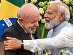 Talks between Prime Minister Narendra Modi and Brazil’s President Luiz Inacio Lula da Silva focused on strengthening multilateralism in an era of turbulence and uncertainty. (Bloomberg)