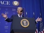 US President Donald Trump has raised the reciprocal tariffs to 15 per cent on Saturday.