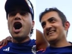 Gautam Gambhir couldn't help but laugh as Abhishek Sharma gave a pep talk