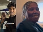 A mother’s emotional first flight experience captured hearts online.