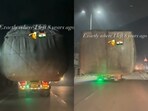 An Indian man shared a viral video highlighting unsafe road conditions after returning from Australia.