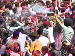 years, the Student Centre has served as the symbolic heart of Holi celebrations at PU. While the new restrictions mark a sharp departure from tradition, students and professors say they understand the need for caution. (HT File)