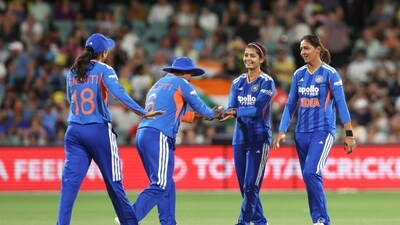 India won the match by 17 runs and with that took a 4-2 lead in the multiformat series. (BCCI X) India won the match by 17 runs and with that took a 4-2 lead in the multiformat series. (BCCI X)