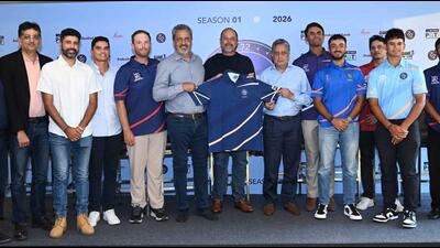 PGTI CEO Amandeep Johl, 72TheLeague brand ambassador Arjun Atwal, 72TheLeague commissioner Amrit Mathur, Samant Sikka and Amit Kharabanda, co-founders, Game of Life along with players at the launch of 72TheLeague. (HT) PGTI CEO Amandeep Johl, 72TheLeague brand ambassador Arjun Atwal, 72TheLeague commissioner Amrit Mathur, Samant Sikka and Amit Kharabanda, co-founders, Game of Life along with players at the launch of 72TheLeague. (HT)