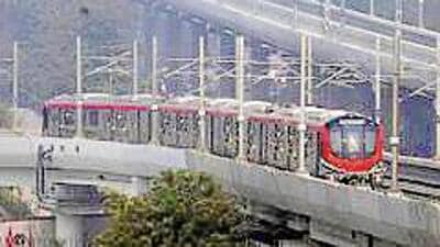 The North-South Corridor of Lucknow Metro is operational. (FILE PHOTO) The North-South Corridor of Lucknow Metro is operational. (FILE PHOTO)