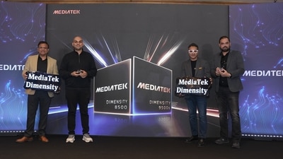 Left to right: Anku Jain, Managing Director, MediaTek India; Sandeep Sarma, Associate Director, Marketing & PR, Xiaomi India; Anuj Sidharth, Director, Marketing & Corporate Communication, MediaTek India & SEA Region; Goldee Patnaik, Head of Communications, OPPO India. (MediaTek)