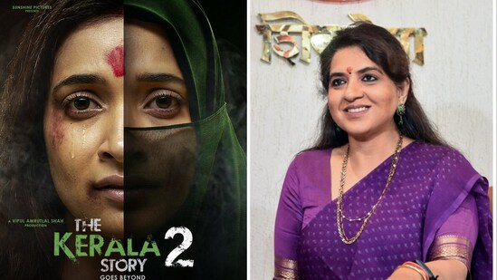 Shiv Sena leader Shaina NC has defended The Kerala Story 2.