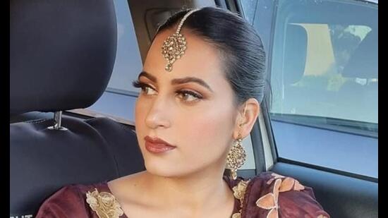 The woman is settled in Australia and had arrived about 15 days ago at her native village Ramgarh in Doraha to visit her family. (HT Photo)