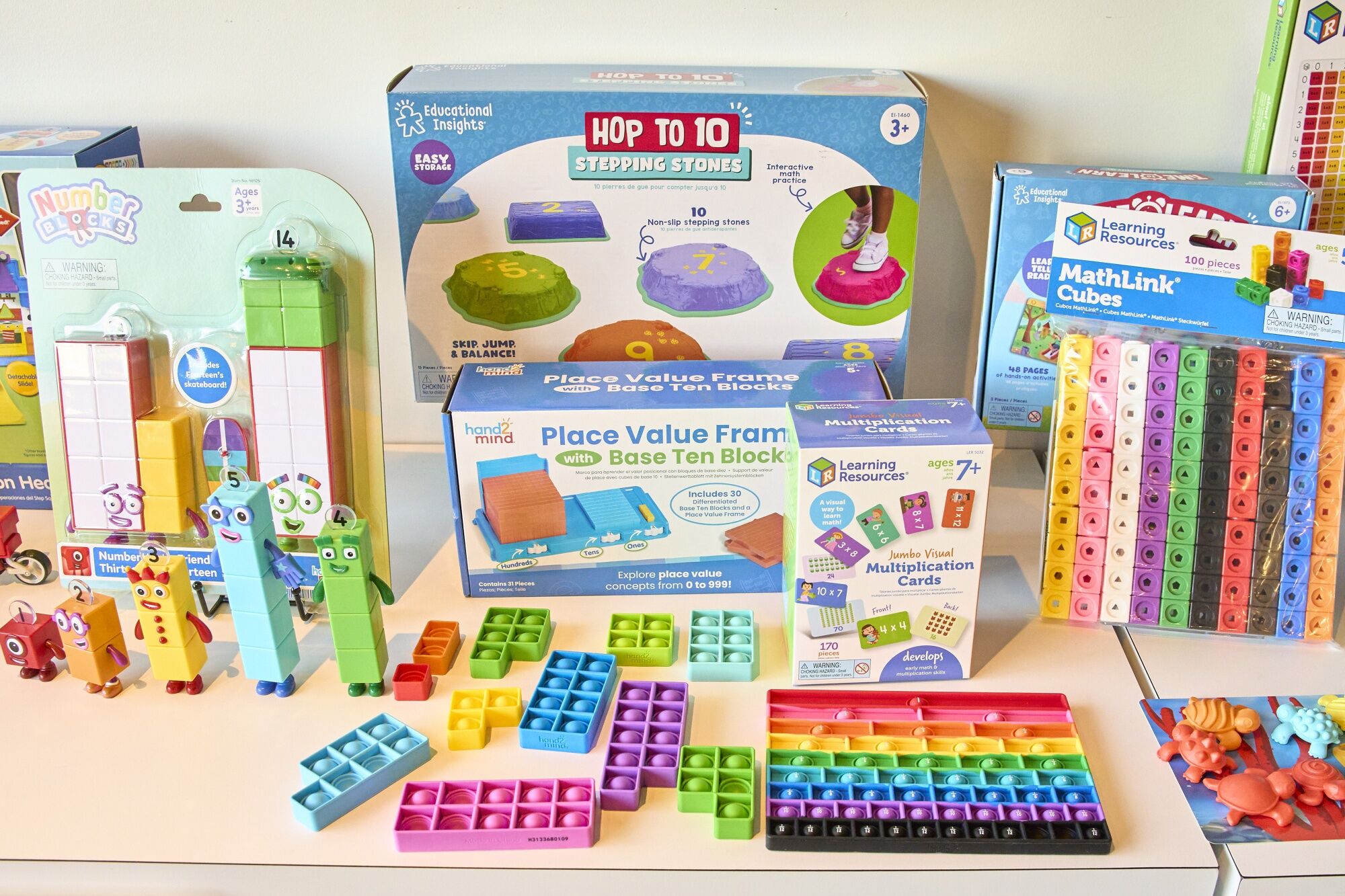 Educational toys arranged at Learning Resources headquarters in Vernon Hills, Illinois, on Friday, Oct. 24, 2025. Woldenberg's companies, Learning Resources Inc. and hand2mind Inc. sued in April to invalidate the tariffs as exceeding Trump's authority. (Bloomberg) Educational toys arranged at Learning Resources headquarters in Vernon Hills, Illinois, on Friday, Oct. 24, 2025. Woldenberg's companies, Learning Resources Inc. and hand2mind Inc. sued in April to invalidate the tariffs as exceeding Trump's authority. (Bloomberg)