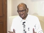 **EDS: SCREENGRAB VIA PTI VIDEOS** Mumbai: NCP (SP) chief Sharad Pawar addresses a press conference, in Mumbai, Wednesday, Feb. 4, 2026. (PTI Photo) (PTI02_04_2026_000012B) (PTI)