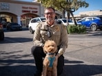 Jet Blue was taken into custody of Retriever Rescue of Las Vegas, where he was cared for until his adoption could be finalized.