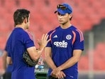 అభిషేక్ శర్మతో టీమిండియా కోచ్ గౌతమ్ గంభీర్