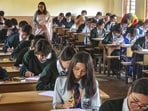 Students appear for board exams in Imphal, Manipur. (PTI) Students appear for board exams in Imphal, Manipur. (PTI)
