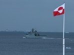 The Danish military Offshore Patrol Vessel sailing near Nuuk's old harbour, Greenland. (Photo for representation).