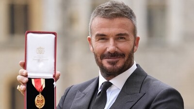 David Beckham has been one of the fittest sportspersons of all time. (REUTERS)