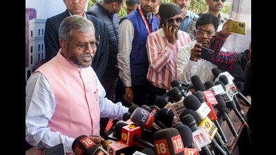 Leader of Opposition in Jharkhand Assembly Babulal Marandi speaks to the media in Ranchi (PTI FILE) Leader of Opposition in Jharkhand Assembly Babulal Marandi speaks to the media in Ranchi (PTI FILE)