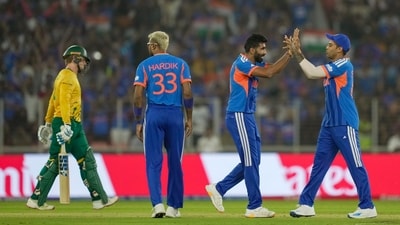 Earlier, Jasprit Bumrah ran riot with the ball by claiming three wickets for just 15 runs in his four overs to stop Proteas scoring 200-run mark. (PTI)