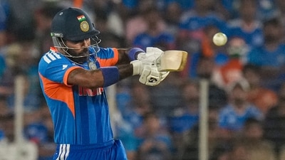 Hardik Pandya's wicket was almost the final nail in the coffin for India as after his depature it was almost over for them in the chase. (PTI)