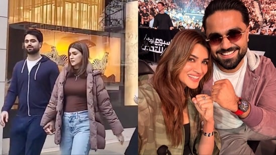Kriti Sanon and Kabir Bahia have been spotted together in Abu Dhabi, Dubai and London in the last few years.