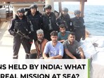 Iranian boat loaded with crores in cigarettes intercepted by Indian coast guard Iranian boat loaded with crores in cigarettes intercepted by Indian coast guard