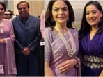 Nita Ambani shines in lavender chiffon saree at Shyam Kothari Memorial concert. 