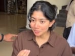 Sai Pallavi requested photographers to move before running away at the airport. (Focus Media)