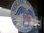 The entrance and logo of a Social Security Office in Pasadena, California. (Representational Image)