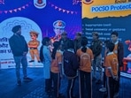 School students were among the many young visitors who got a glimpse of Delhi Police's day-to-day functioning, at the recently held exhibition in the city. School students were among the many young visitors who got a glimpse of Delhi Police's day-to-day functioning, at the recently held exhibition in the city.