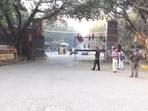Left-backed groups, including All India Students' Association (AISA), claimed ABVP activists pelted stones at the JNUSU encampment