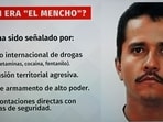 This screenshot from the Mexican TV shows an image of Nemesio Oeguera Cervantes, aka "El Mencho", leader of the Jalisco New Generation Cartel (CJNG) criminal organization, in Mexico City on February 22, 2026. (Photo by Alfredo ESTRELLA / MEXICAN TV / AFP)