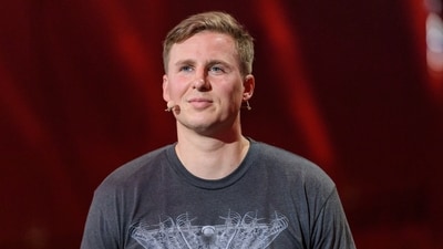 A founder climbed to 142 on the Forbes rich list and reflected on growing up with little money. (X/@adcock_brett) A founder climbed to 142 on the Forbes rich list and reflected on growing up with little money. (X/@adcock_brett)